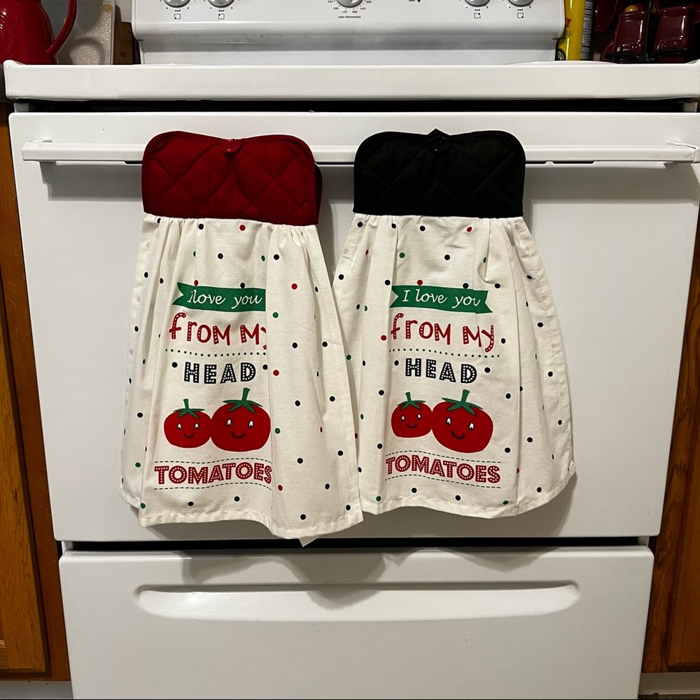Handmade Hanging Kitchen Towels